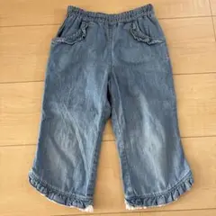ニットプランナー　デニムボトムス　110㎝