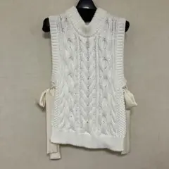 cecilie bahnsen コットンベスト CECILIE BAHNSEN - 美品 CECILIE BAHNSEN セシリーバンセン 2WAY