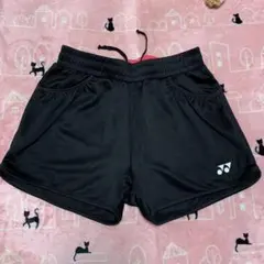 YONEX バドミントン 黒ショートパンツ