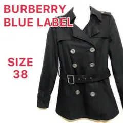 超美品 BURBERRY BLUE LABEL トレンチコート 刻印ボタン