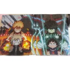 僕のヒーローアカデミア クリアファイル　 緑谷出久　爆豪勝己　前売り
