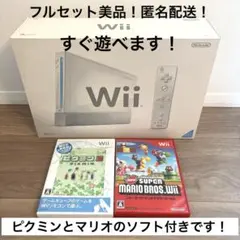 【美品】Wiiフルセットおまけソフト２本付き