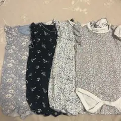 next baby ロンパース　4点セット