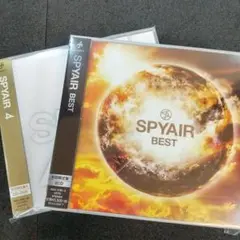 SPYAIR アルバム2枚セット 「BEST/初回限定盤B」「4/初回限定盤A」