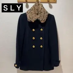 ファー付き ショートコート