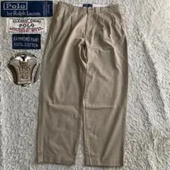 極美品/90s/W36 ポロラルフローレン ハモンドパンツ YKK(USA製)