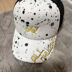 新品タグ付き！YONEX スプラッタープリントキャップ ヨネックス 帽子