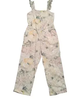 H＆M 花柄サロペット（夏用 薄地）120~130センチ前後