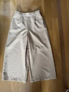 サマーセール pinkade ピンクアドベ　ベージュ パンツ　M ゆったり