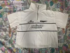 anapgirl ジッパー付き ホワイトTシャツ
