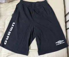 umbro ハーフパンツ スウェット Mサイズ 黒