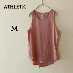 ATHLETIC 【M】ヨガウェア タンクトップ アンティークローズ