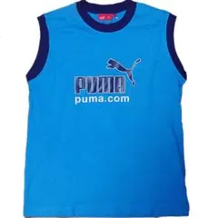 ☆未使用☆ PUMA ノースリーブTシャツ 青 S