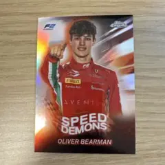 オリバー・オリー・ベアマン　F1 Topps クローム　スピード・デーモンズ