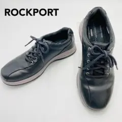 ROCKPORT スニーカー レースアップ コンフォート 25.5cm ブラック