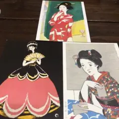 は*ぐ様 竹久夢二 木版画 トランプ 226/500 竹久夢二 リトグラフ『トランプ』 | 東京書芸館公式通販ウェブ