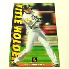 2012年 カルビー 内川聖一 TITLE HOLDER