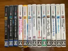 3DSゲームソフトまとめ売り