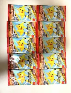 ポケモンカード マクドナルドハッピーセット ピカチュウ プロモカード 10パック