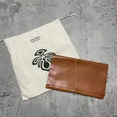 オススメ♡TEHA'AMANA テハマナ レザー クラッチバッグ 本革 キャメル