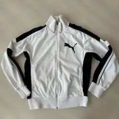 PUMA ジャージ ジャケット M ホワイト/ブラック