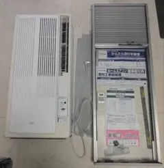 KOIZUMI 窓用エアコン KAW-1672 ⚠️取付枠ネジ欠品有り 小泉 コイズミ 窓用 ウインドエアコン KAW-1672 外枠なし｜Yahoo