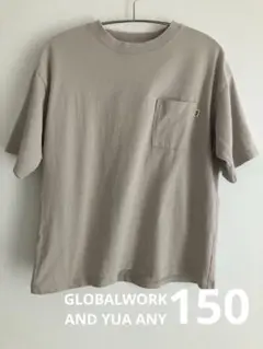 AND YUA ANY グローバルワーク　150 半袖　Tシャツ