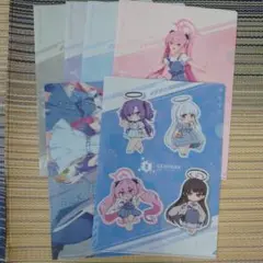 ブルーアーカイブクリアファイル5枚セット