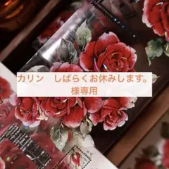 カリン　しばらくお休みします。様お取り置き