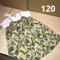 ディラッシュガール　バナナ柄　ワンピース　120