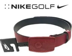 送料無料 新品 NIKE golf belt ゴルフ ベルト XL RED