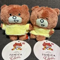 （GIGO限定）トミカとトム おでかけマスコットぬいぐるみ 2種セット　②