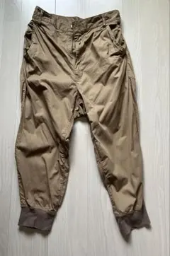 mercibeaucoup, ベージュ サルエルパンツ