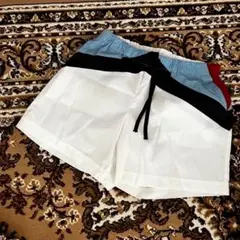 【美品✨️】MAISON EUREKA　WIDE SHORT PANTS ネイビー 2025年最新】MAISON EUREKA ショートパンツ・ハーフパンツの人気