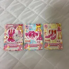アイカツカード ピンク衣装セット