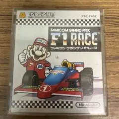 F1 RACE ファミコン ディスクカード　作動未確認
