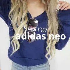 A10926 adidas neo トレーナー♡♡めちゃくちゃ可愛いです♡♡古着
