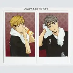 ハイキュー 極楽湯 お風呂 ポラショット ブロマイド カード 宮侑 宮治