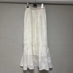 アイボリー マーメイドスカート　 Mサイズ