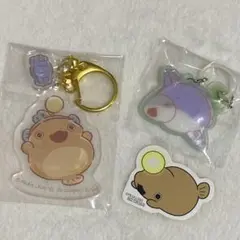 【あんこうちゃん】サンリオコラボ⭐︎アクリルキーホルダーセット