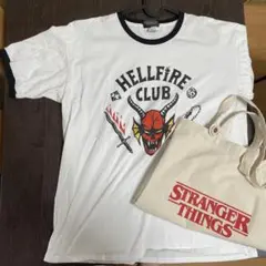公式Stranger Things HellFire Club Tシャツu0026トート