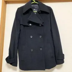 OZOC ピーコート　ブラック　M