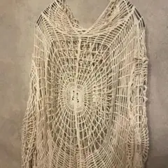 spider damaged mesh knit low gauge　L　2