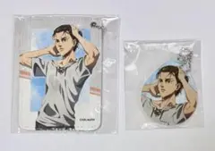 進撃の巨人 くじメイト vol.2 エレン　パスケース　アクリルキーホルダー