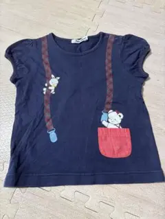 familiar Tシャツ 100cm ネイビー