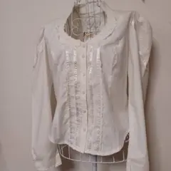 gunnesax シフォンレーストップス gunnesax シフォンレーストップス