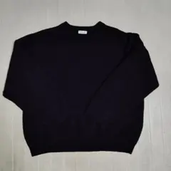 GLOBAL WORK ブラックニット Lサイズ