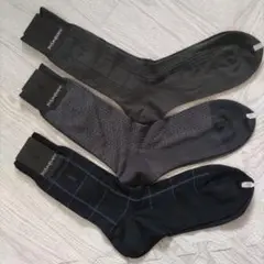 Yves Saint Laurent ソックス 3足セット　25-26センチ
