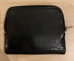 PORTER レザー 二つ折り財布 ブラック