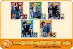 【新品】コムドットくじVol.2　くじスクエア　クリアファイル　全5種セット　③